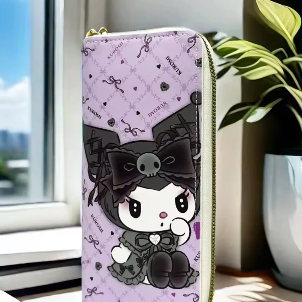 Sanrio Kuromi Long Wallet Mobile Phone Card Holder Wallet NWT❗️FINAL SALE